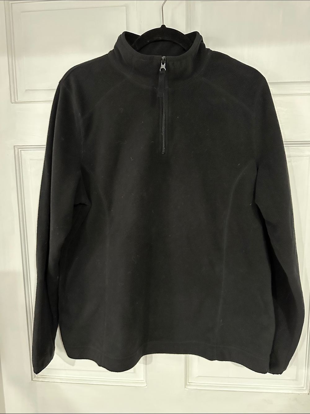 made for life Black Half-Zip Fleece Pullover